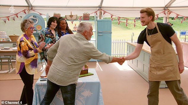 But it wasn't all bad news as one baker received a coveted Paul Hollywood handshake, with Tom being crowned Star Baker