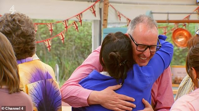 During the episode the contestants took on three biscuit-based tasks - but Leighton failed to impress