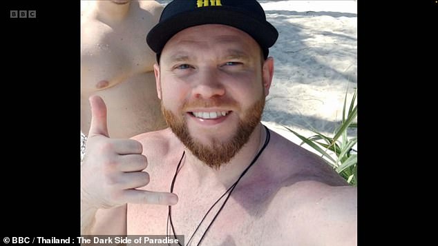 She revealed he made it to Patong Beach for the New Year's Eve party and sent his family pictures of all the 'fabulous' sights and sounds until he suddenly went quiet - and their own messages to him went undelivered