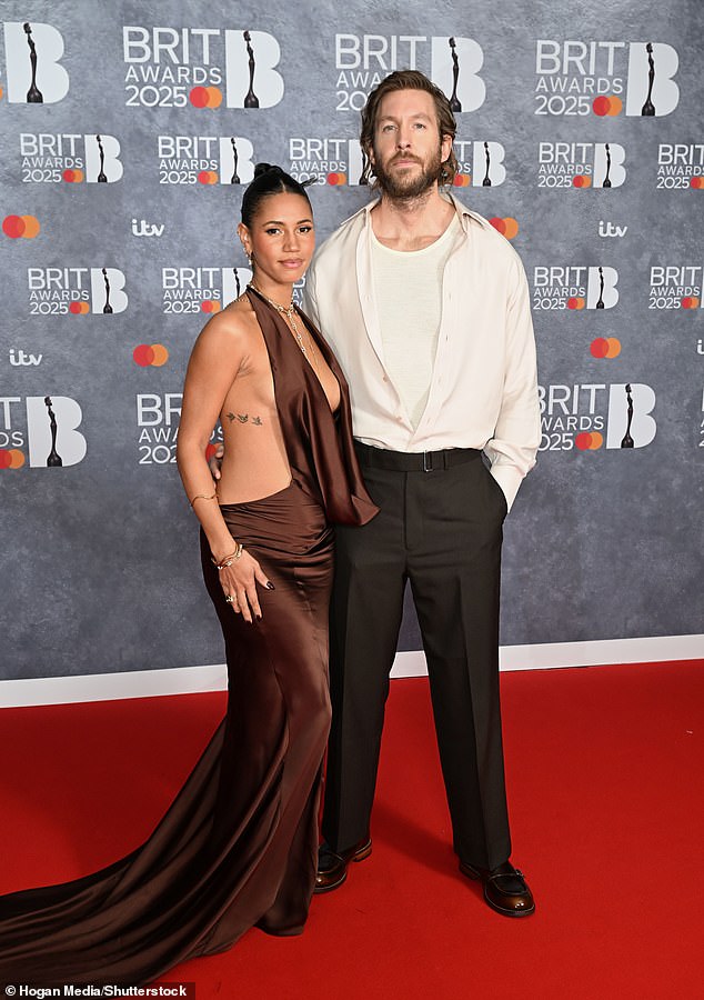 Calvin Harris (right), worth an eye-watering £250million, lives in a stunning mansion with his wife, the Countryfile and Radio 1 presenter Vick Hope (left)