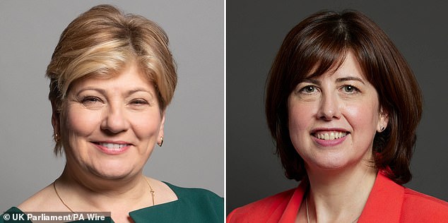 Emily Thornberry and Lucy Powell (right) are the only two independent challengers with any chance of making the ballot