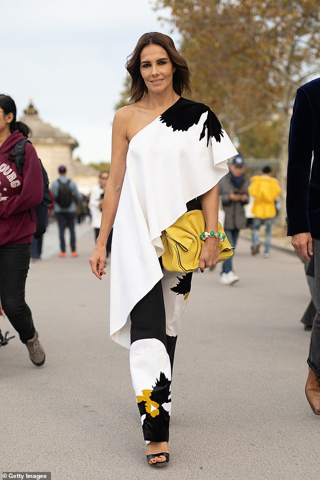 She is a regular feature on runways and at fashion shows. Adriana Abascal is seen on the street during Paris Fashion Week SS19 wearing Valentino on September 30, 2018