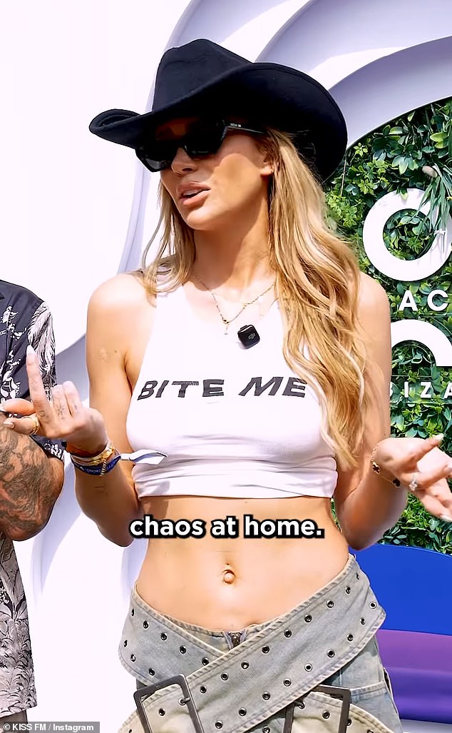Now footage has surfaced from two days before the cosy snaps were taken in which Pete and Olivia were talking about all the chaos they were causing on the trip