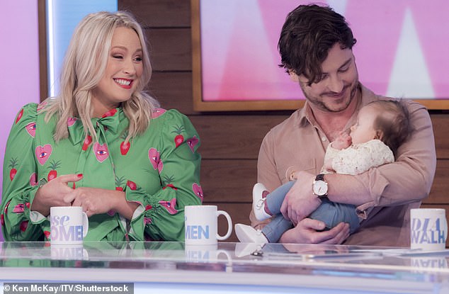 The couple became parents for the first time when they welcomed baby girl Bonnie Mae in December 2021