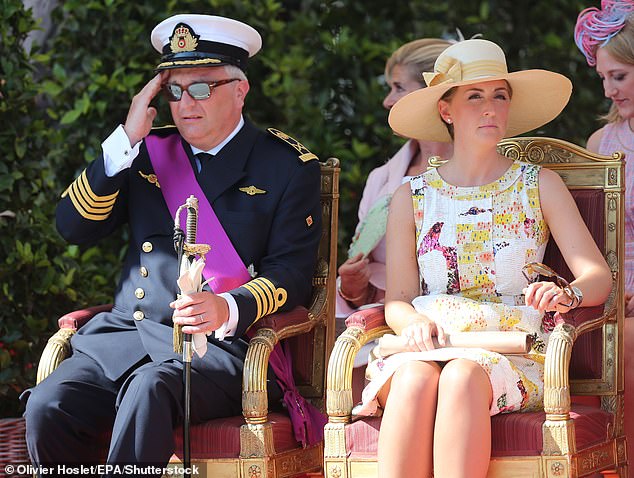 Laurent, meanwhile, has been wed to Claire since 2003 and the couple share three kids: Princess Louise, 21 - and twins Prince Nicolas and Prince Aymeric, both 19. Laurent and Claire in 2013