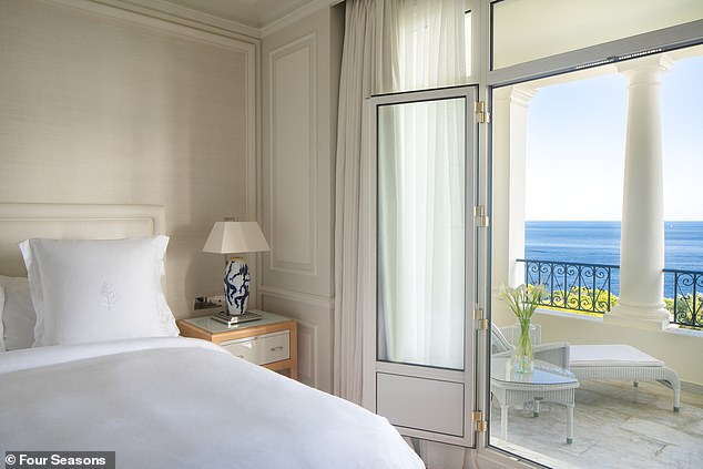 The King Bed Palace sea-view room will leave you in awe - with the layout bigger than most London flats