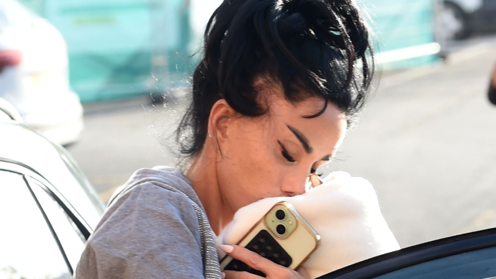 Katie Price's newborn kittens are rushed to the vet after falling sick amid calls for her to be banned from owning pets