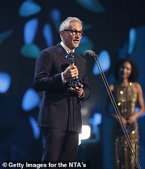 Gary Lineker won the Best Presenter gong, breaking Ant and Dec's 23 year streak