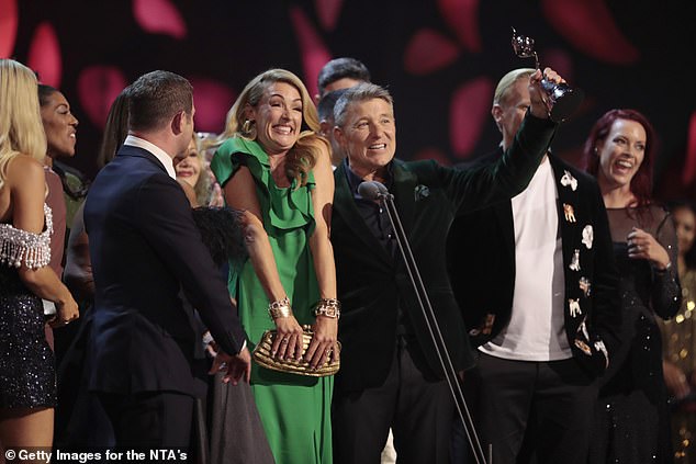 Gary Lineker , This Morning and EastEnders were among the big winners on Wednesday night, as the stars of British TV descended on London 's O2 Arena