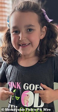 Bebe King, six, was killed in the attack at The Hart Space in Southport last July