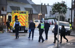Boy, 16, stabbed to death at train station as teen, 16, arrested over 'murder'