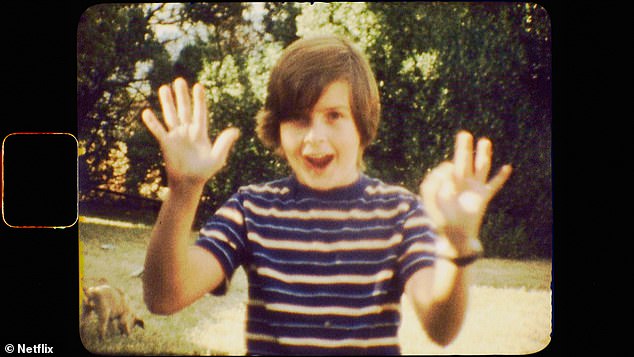 Charlie recalled a period during his childhood when his parents practiced nudism