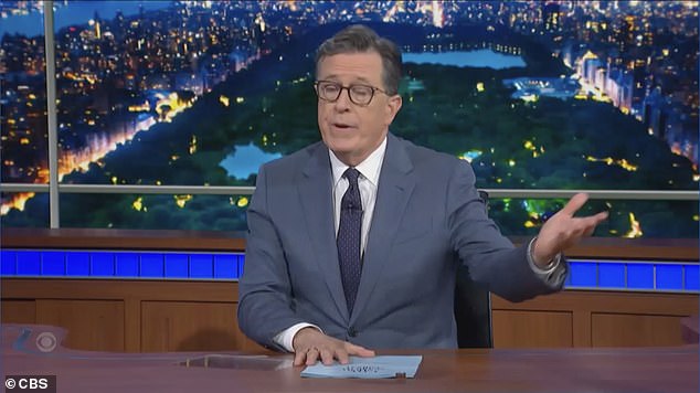 'I pray with all my heart that this is the abhorrent action of a mad man and not a sign of things to come,' Colbert added
