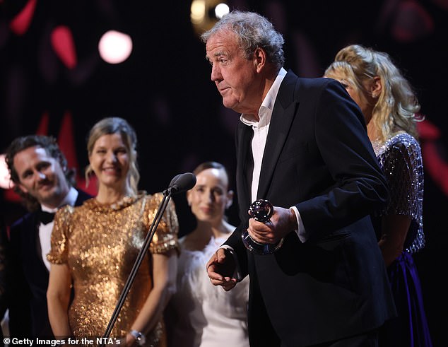 Taking to the stage at the O2 Arena, Clarkson thanked the audience before joking about his trousers slipping down, explaining it was due to taking the diabetes drug Mounjaro
