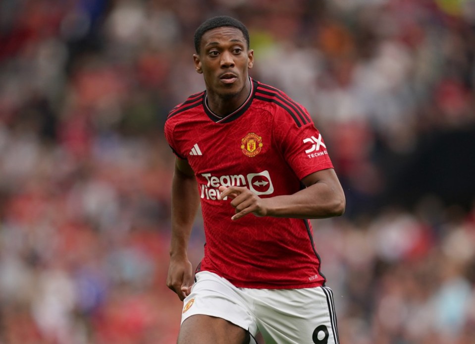 File photo dated 16-09-2023 of Manchester United's Anthony Martial who has been ruled out until April after undergoing surgery on a groin injury. Issue date: Wednesday January 24, 2024. PA Photo. See PA story SOCCER Man Utd. Photo credit should read Martin Rickett/PA Wire.