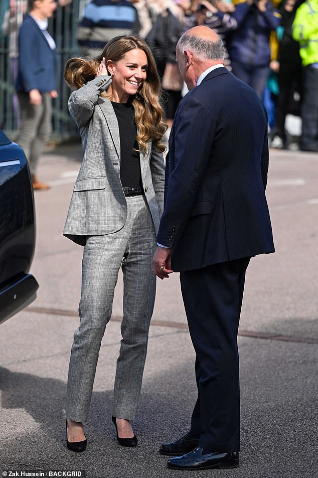 Kate, 43, wore a stunning ensemble as she stepped out to 'celebrate the unique skill, creativity and craftsmanship' of British creative industries
