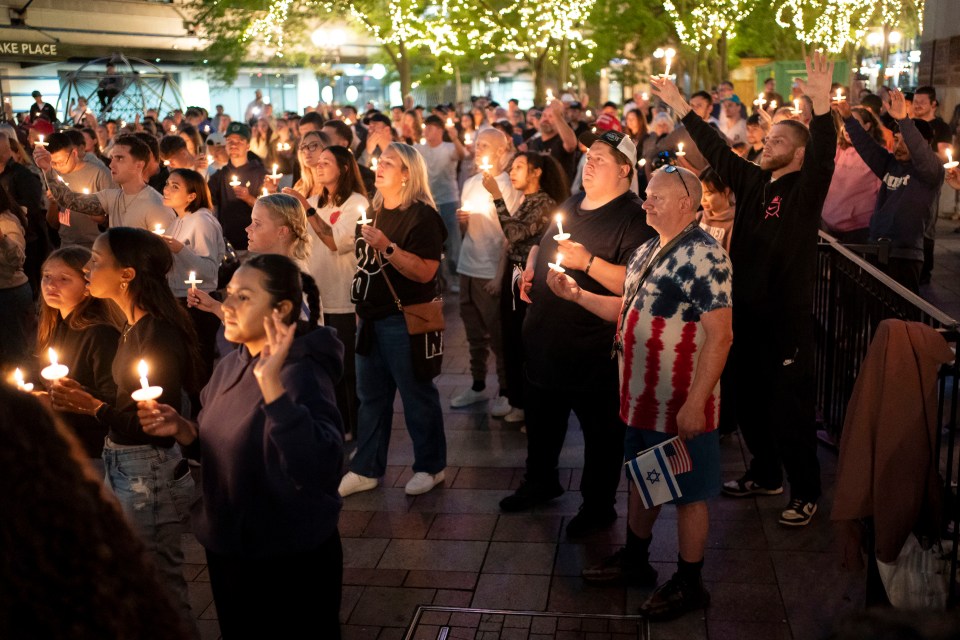 Candlelight vigil.