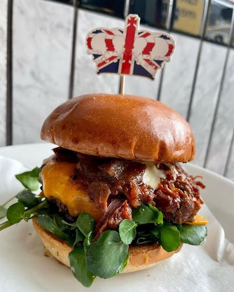Byron Burger's Elizabeefan burger.