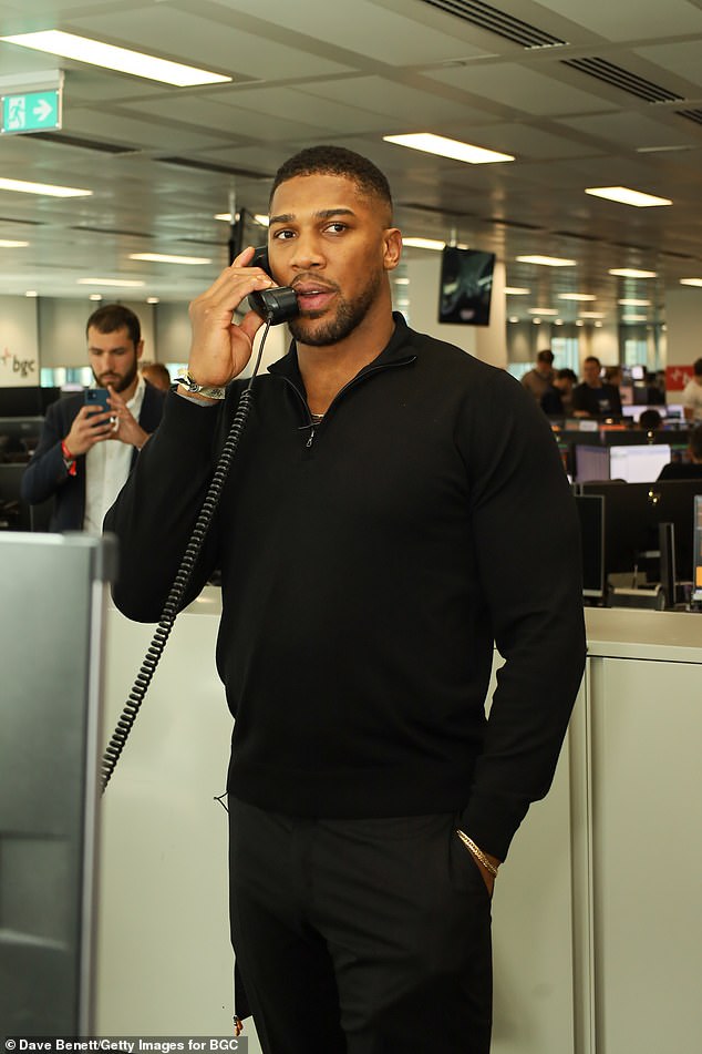 Boxer Anthony Joshua attended the BGC Group Charity Day on behalf of his Clean Herts Community dedicated to 'supporting and uplifting' people across Watford and Hertfordshire