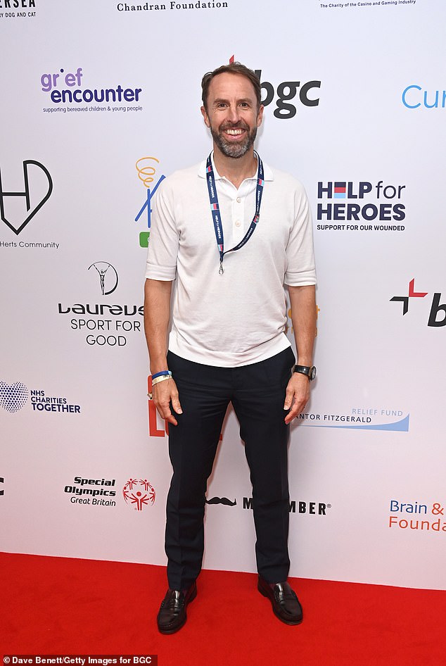 Sir Gareth Southgate also returned to the trading floor for a second consecutive year, as the former England men's football manager came out in support of Help for Heroes that supports veterans