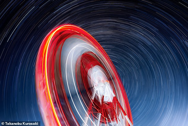 Runner-up in the People and space category by Takanobu Kurosaki in Japan, showing the northern hemisphere