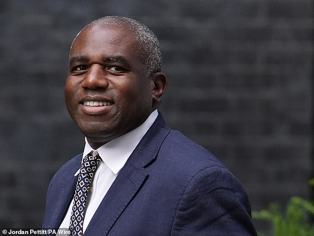 The British arm of Charlie Kirk's campaign group accused Deputy PM David Lammy (pictured) of 'fuelling violent rhetoric' against Right-wing figures