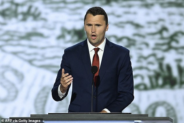 Many on the left saw Kirk not as a thought leader but as a lightning rod for division. Charlie Kirk is pictured in 2024