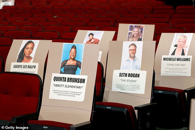 Abbott Elementary star Quinta Brunson will be sitting right in front of Seth Rogan