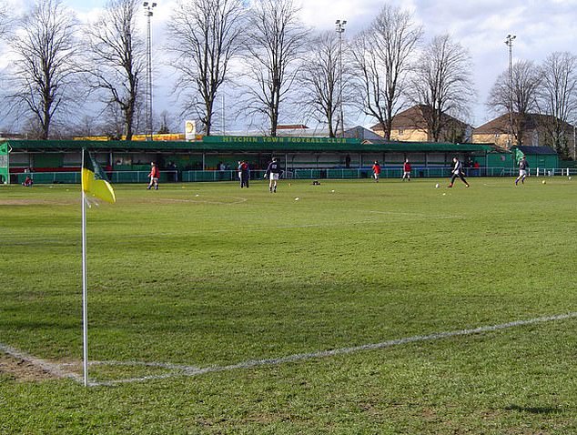 Just weeks ago, the Cow Commoner's Trust and Hitchin FC (pictured, file photo) had announced plans to redevelop the site, known as Top Field, as a wider asset for the community