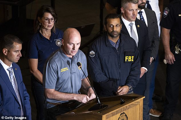 Patel reportedly had a lot to say on an expletive-laden Thursday morning conference call about the shooting and decried the search to this point as a 'Mickey Mouse operation'