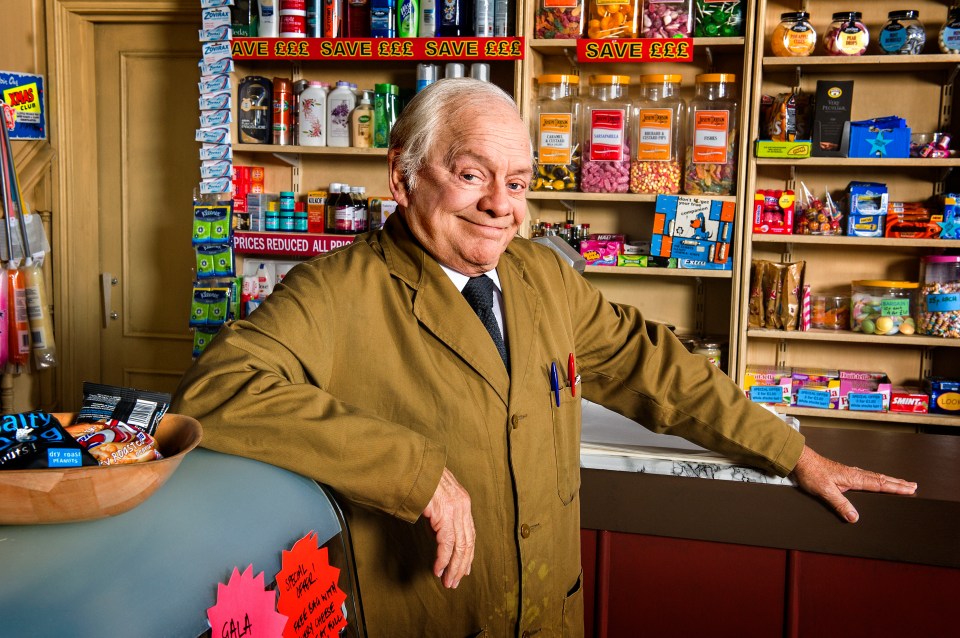 Sir David Jason as Granville in Still Open All Hours.