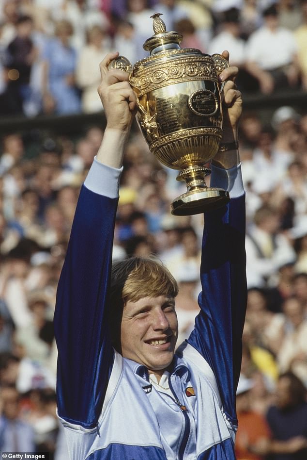The tennis star's father arranged for an open-air parade in Germany to celebrate the win