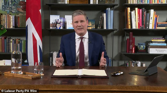 Sir Keir defended using a house owned by Lord Alli for a video urging people to work from home during the Covid pandemic