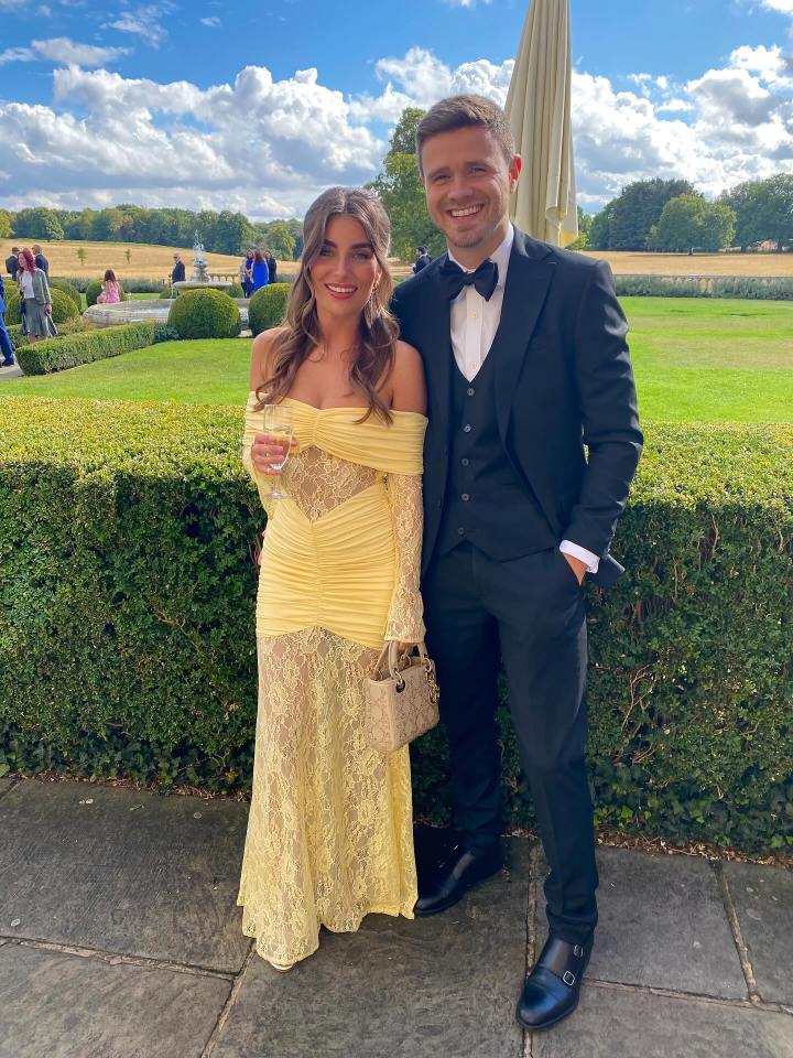 Tom McDonnell and his new girlfriend.
