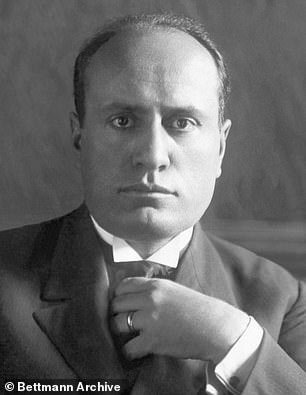 Pictured: Benito Mussolini (1883-1945)