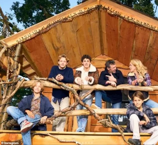 Ms Beeny previously won a two-year battle to keep an alpine winter wonderland treehouse built without planning permission