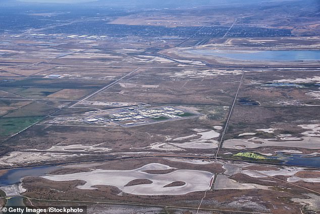 The Utah State Correctional Facility, in Salt Lake City, (seen from above) opened in 2022