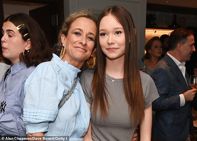 Leah Wood and Maggie MacDonald attend the launch of Jo Wood's debut novel The Resurrection of Flo in June