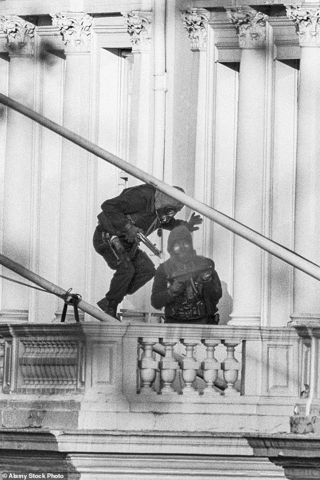 The SAS's most famous action took place in 1980 when a counter-terrorist team stormed the Iranian Embassy in London ending a six-day siege.