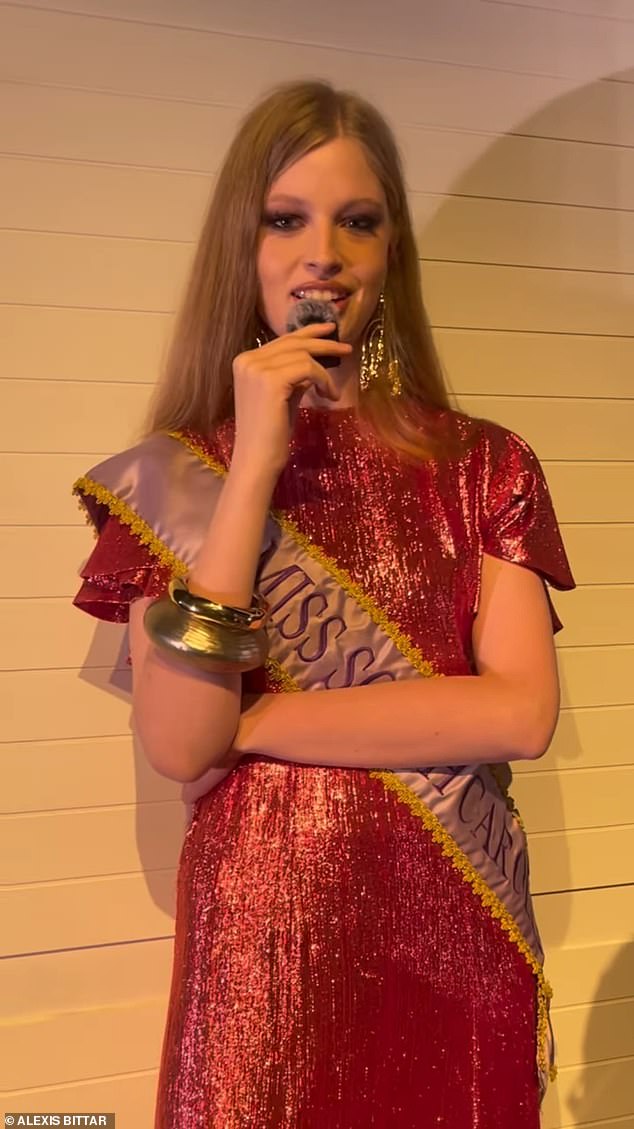 Wilson spoke briefly about the experience for Bittar's Instagram account, as the designer explained the concept behind the show