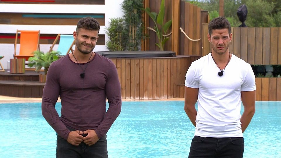 James Khan on Love Island.