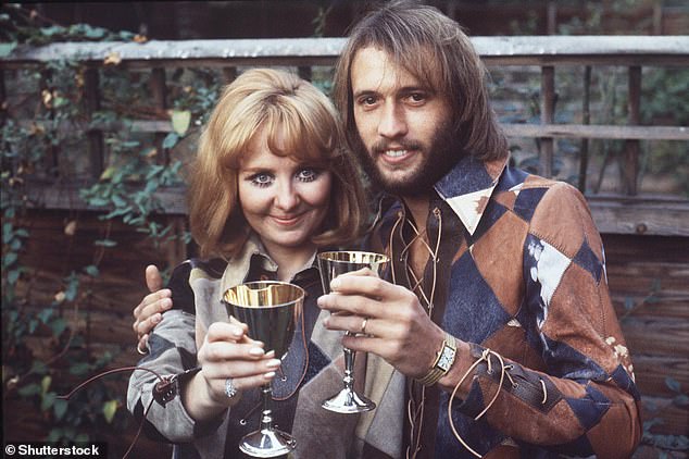 Lulu, who has been married twice, first wed Maurice Gibb from 1969 to 1973 (pictured together)
