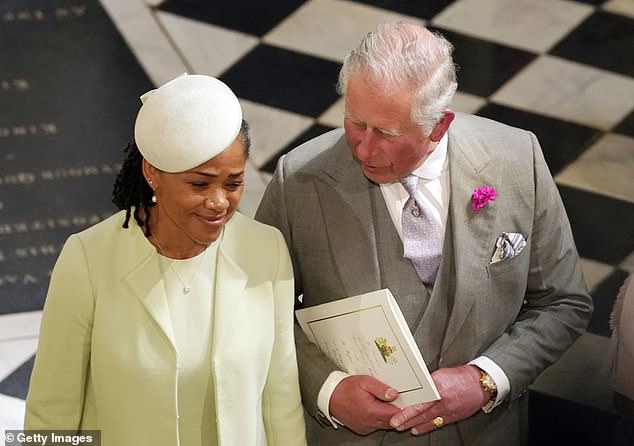 Doria was the only member of Meghan's family to attend the nuptials, with Thomas withdrawing due to 'health issues'