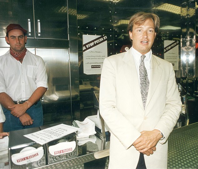 Pictured: Julian Metcalfe, who set up the Pret a Manger shops in the 1980s