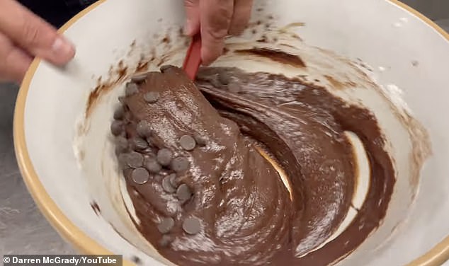 The royal chef also shared tips on how to adjust the brownie recipe depending on the texture you prefer