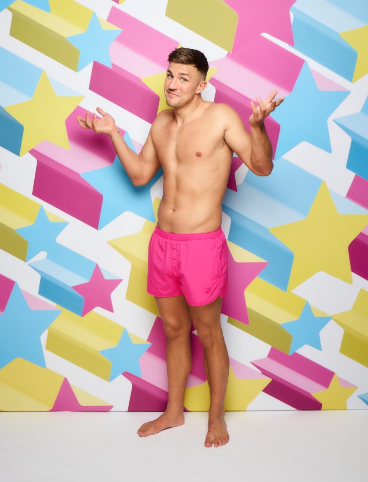 Mitchel Taylor from Love Island All Stars.