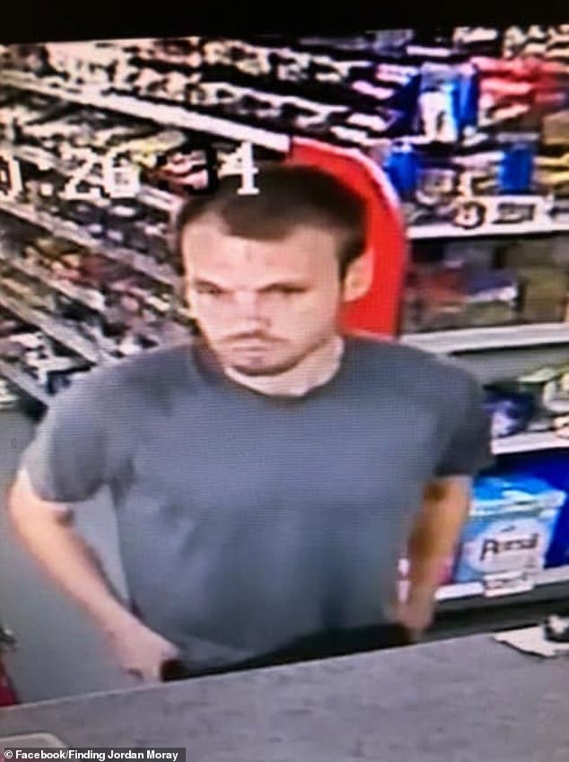 Jordan was seen on July 24, 2019, buying a small bottle of water and what appears to be a lottery game card at the Premier shop in Bro Deg, Cwmbach. The CCTV was confirmed by police as the last time Jordan was officially sighted