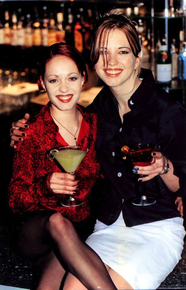 Photo of Sara Cawood and Sara Cox, hosts of The Girlie Show.
