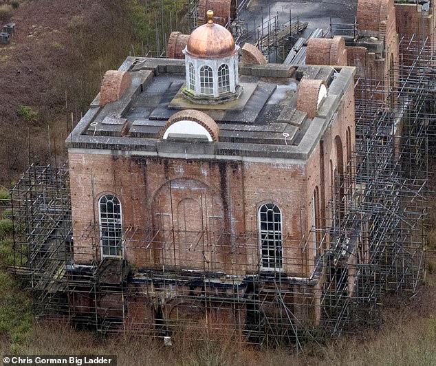 One local claimed the property 'sticks out like a sore thumb on the landscape' which is open countryside
