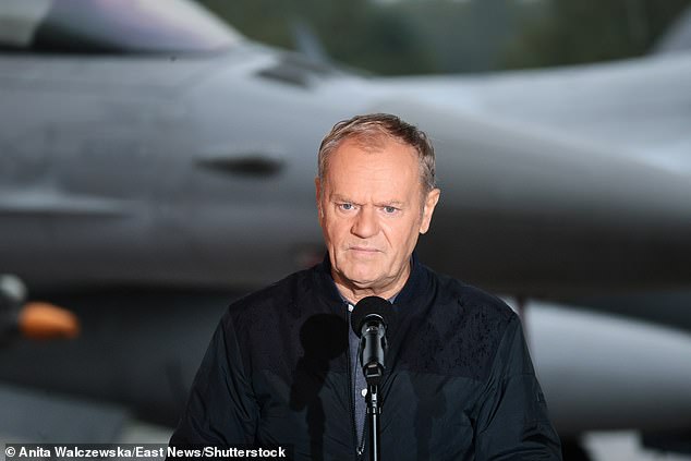 Later Saturday, Polish Prime Minister Donald Tusk announced that the high alert had been lifted, while cautioning: 'We remain vigilant'